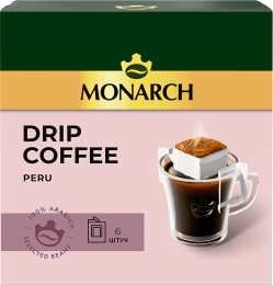 Дрип-пакет Monarch арабика Перу