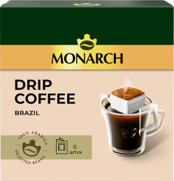 Дрип-пакет Monarch арабика Бразилия