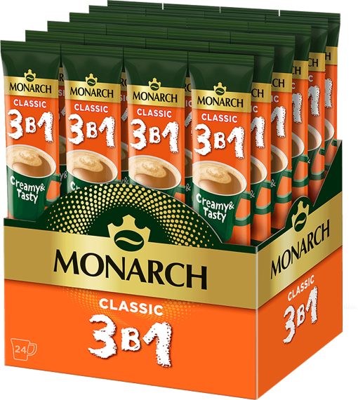 Monarch «Классик» 3в1, в пакетиках - 1